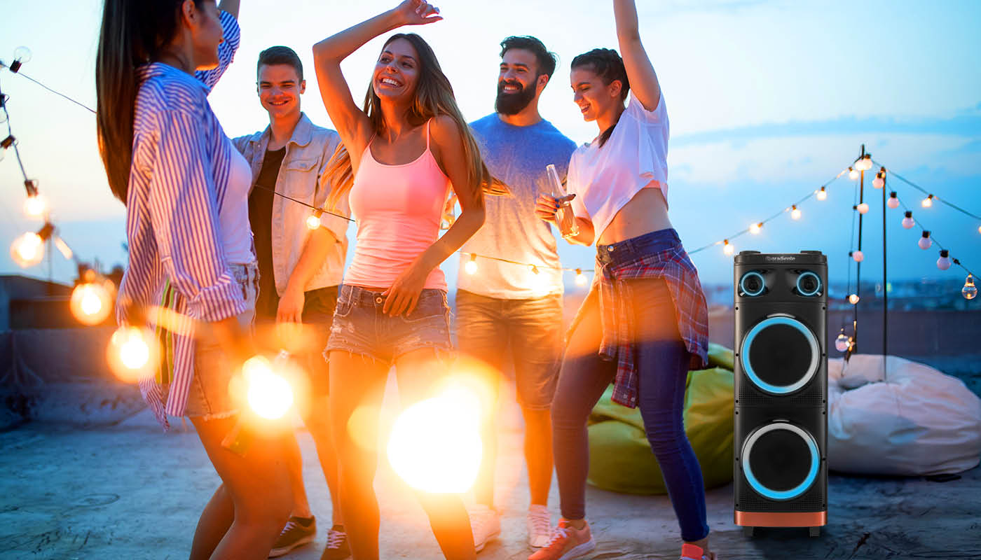 Leia mais sobre o artigo Conheça as vantagens das Torres de Som GRADIENTE®  para viver uma experiência sonora única